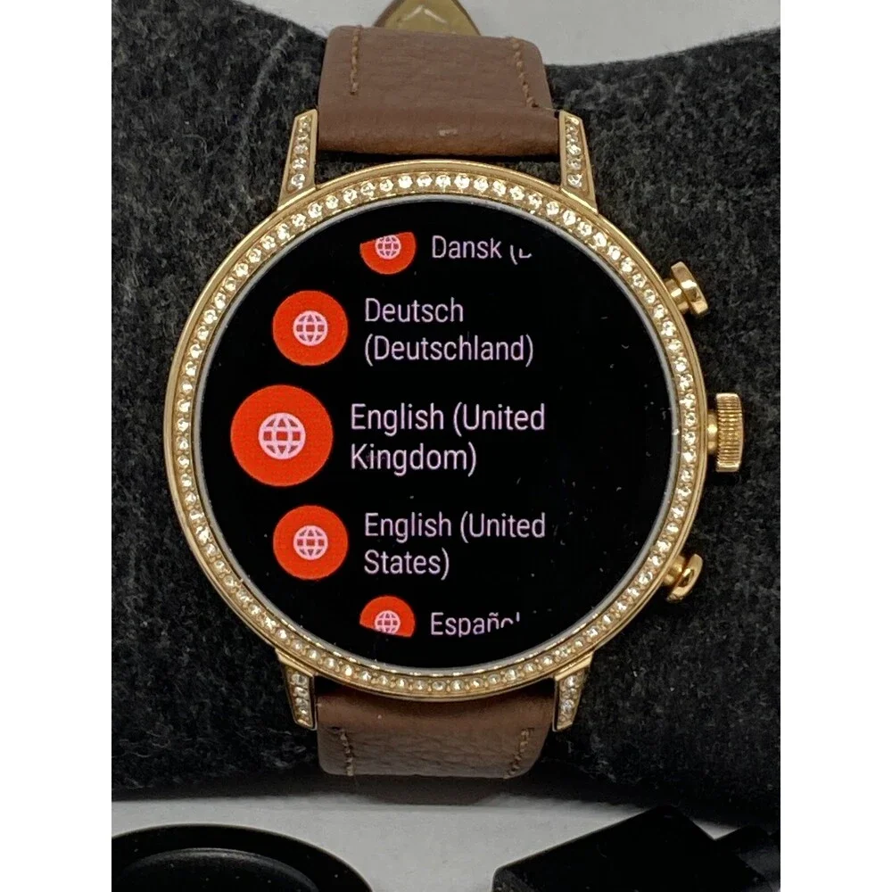 Fossil Gen 4 Authentic Digital Dial Smart Watch Custom Band FTW6015 LT294
